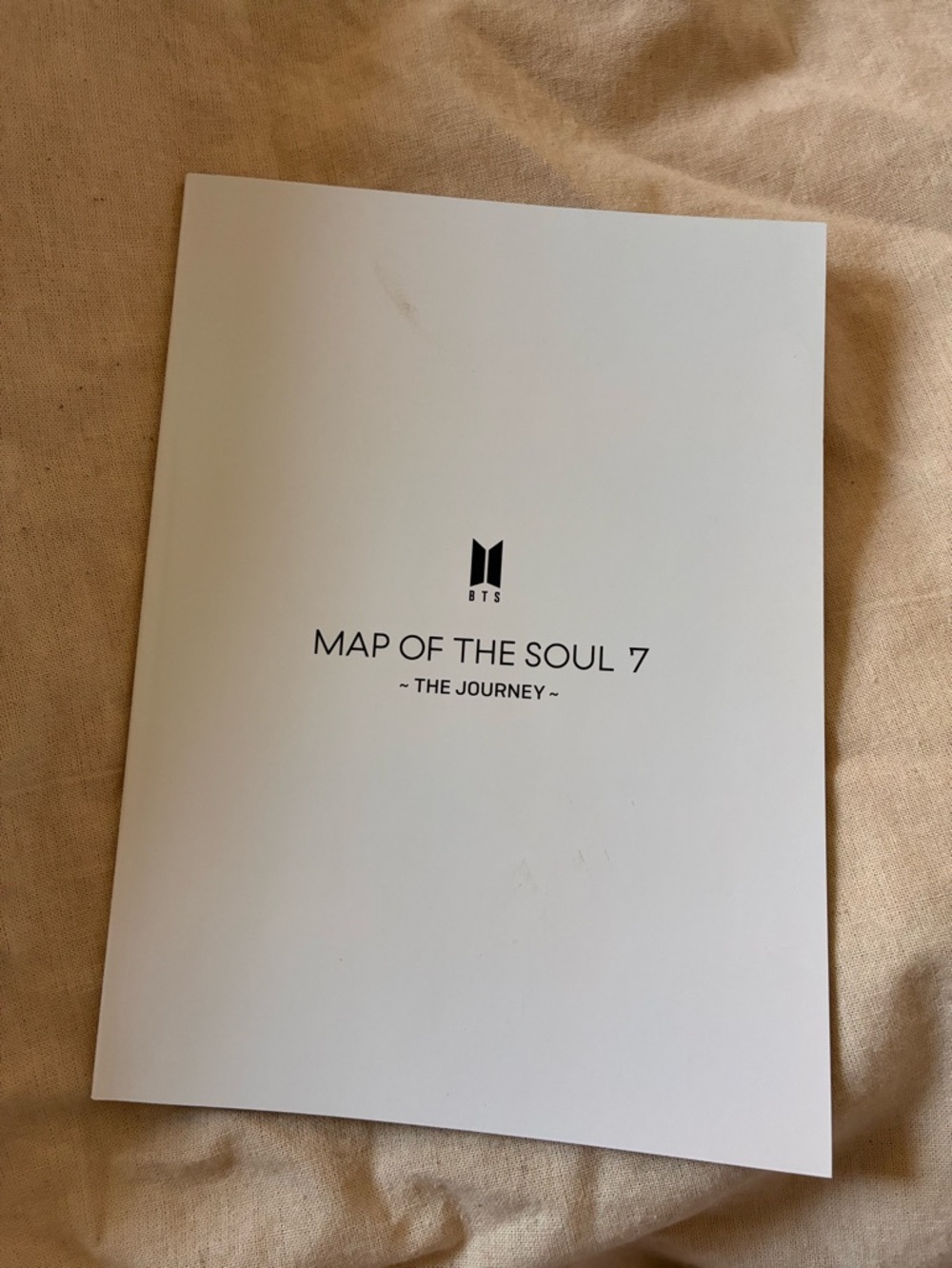 BTS Map of the Soul 7 "The Journey" Japanese Album Booklet - White